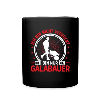 Le constructeur d’aménagement paysager n’est pas un paysagiste fou - Mug uni - noir - Devant