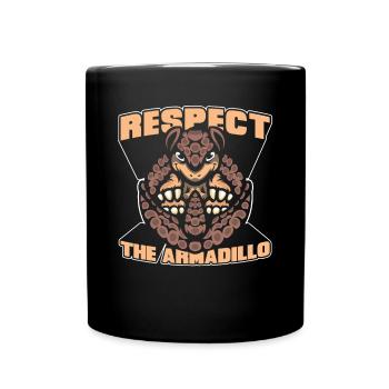 Trespect Le tatou fée rose Cingulata Amant - Mug uni - noir - Devant