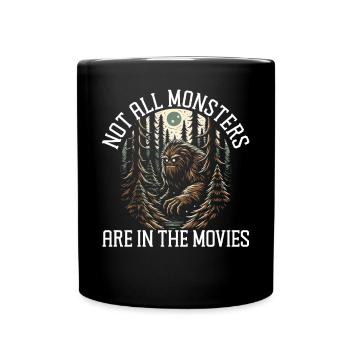 Mogollon Monster Mythical Cryptozoology Cryptid - Full Colour Mug - black - Front