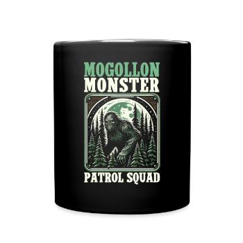 Mogollon Monster Mythical Cryptozoology Cryptid - Full Colour Mug - black - Front