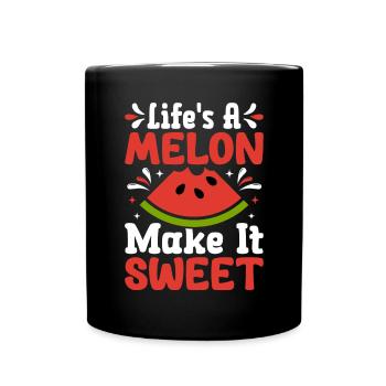 Melon Poison - Mug uni - noir - Devant
