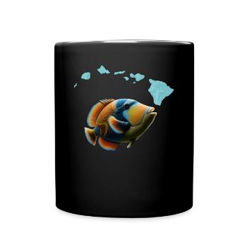 Humuhumunukunukuapua'a Hawaiian Reef Pusher - Full Colour Mug - black - Front