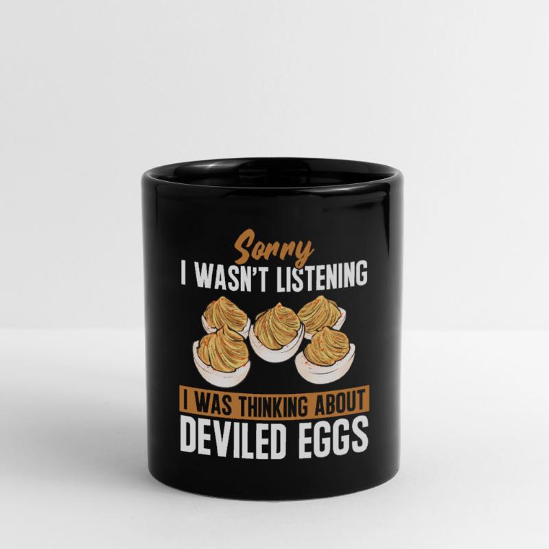 Stuffed Eggs Deviled Eggs Full Colour Mug