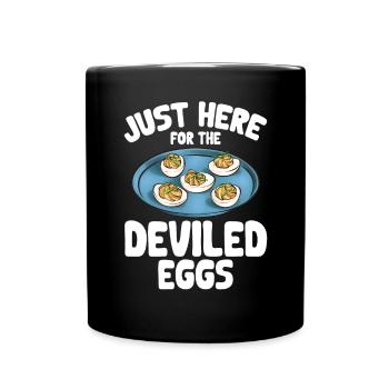 Oeufs farcis Oeufs farcis - Mug uni - noir - Devant