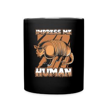 Impress Me Human Fée Rose Cingulata Amant - Mug uni - noir - Devant