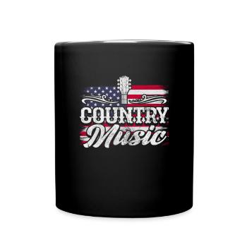Country - Full Colour Mug - black - Front