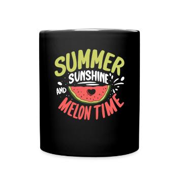 Melon Poison - Full Colour Mug - black - Front