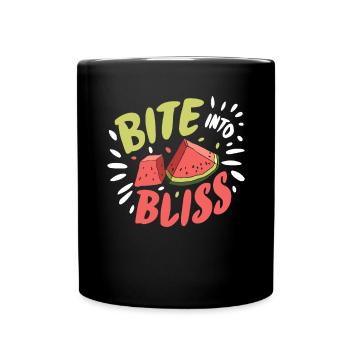 Melon Poison - Mug uni - noir - Devant