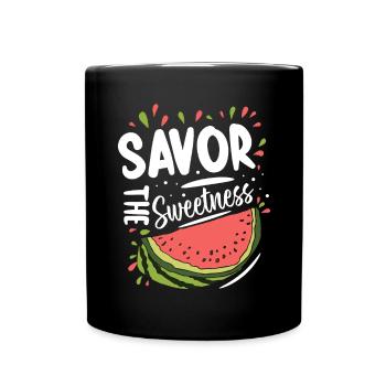Melon Poison - Full Colour Mug - black - Front