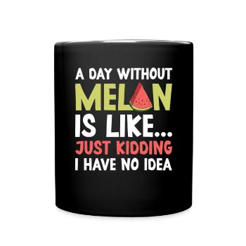 Melon Poison - Mug uni - noir - Devant