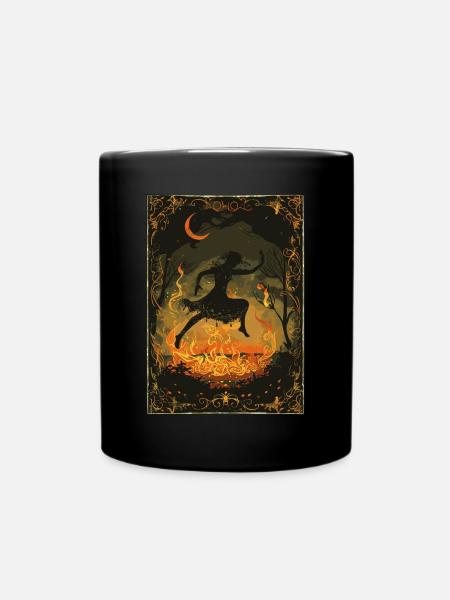 Schattentänzer Tarot - Tasse einfarbig - Schwarz