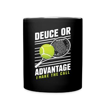 Tennis Umpire Ref Sports Game Official Referee - Full Colour Mug - black - Front