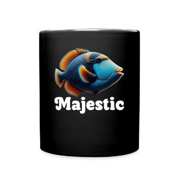 Humuhumunukunukuapua'a Hawaiian Reef Pusher - Full Colour Mug - black - Front