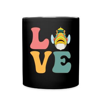 Humuhumunukunukuapua'a Hawaiian Reef Pusher - Full Colour Mug - black - Front