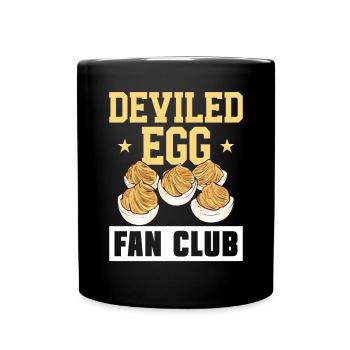 Oeufs farcis Oeufs farcis - Mug uni - noir - Devant