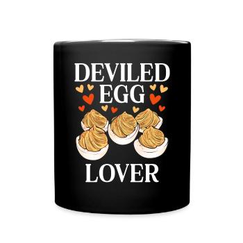 Oeufs farcis Oeufs farcis - Mug uni - noir - Devant