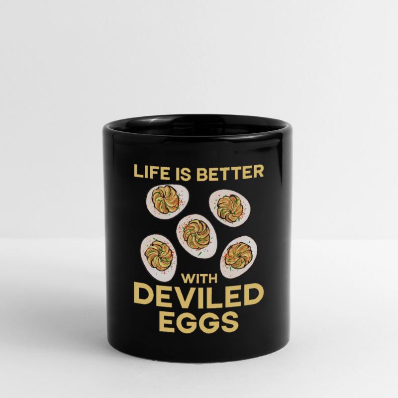 Stuffed Eggs Deviled Eggs Full Colour Mug