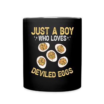 Oeufs farcis Oeufs farcis - Mug uni - noir - Devant