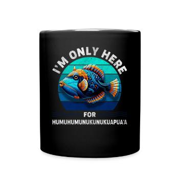 Humuhumunukunukuapua'a Hawaiian Reef Triggerfish - Full Colour Mug - black - Front