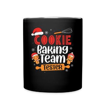 Bäcker - Tasse einfarbig - Schwarz - Vorne