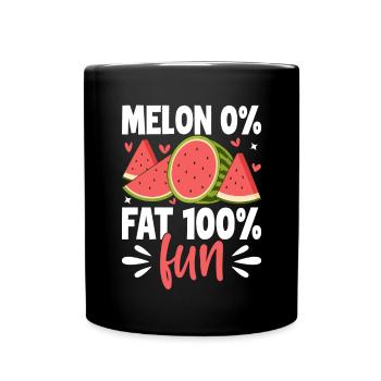 Melon Poison - Mug uni - noir - Devant