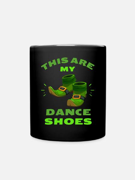 Ce sont mes chaussures de danse irlandaises Celtic Ireland - Mug uni - noir