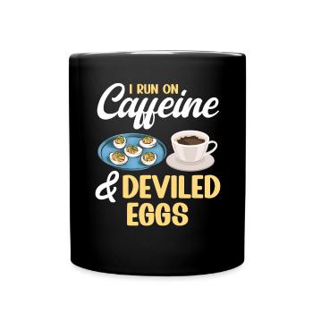 Oeufs farcis Oeufs farcis - Mug uni - noir - Devant
