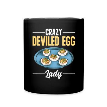 Oeufs farcis Oeufs farcis - Mug uni - noir - Devant