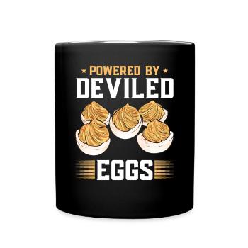 Oeufs farcis Oeufs farcis - Mug uni - noir - Devant
