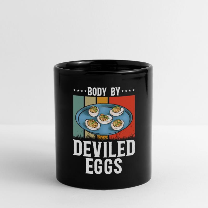 Stuffed Eggs Deviled Eggs Full Colour Mug