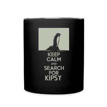 Hudson River Monster Kipsy Kryptozoologie Kryptid - Tasse einfarbig - Schwarz - Vorne