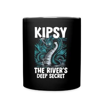 Hudson River Monster Kipsy Kryptozoologie Kryptid - Tasse einfarbig - Schwarz - Vorne