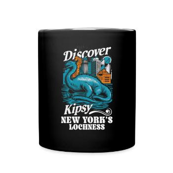 Hudson River Monster Kipsy Kryptozoologie Kryptid - Tasse einfarbig - Schwarz - Vorne