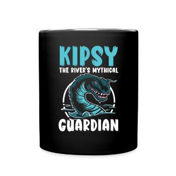 Hudson River Monster Kipsy Kryptozoologie Kryptid - Tasse einfarbig - Schwarz - Vorne