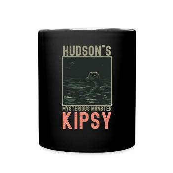 Hudson River Monster Kipsy Kryptozoologie Kryptid - Tasse einfarbig - Schwarz - Vorne