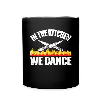 Kitchen Cooking Lover Culinary Chef - Full Colour Mug - black - Front