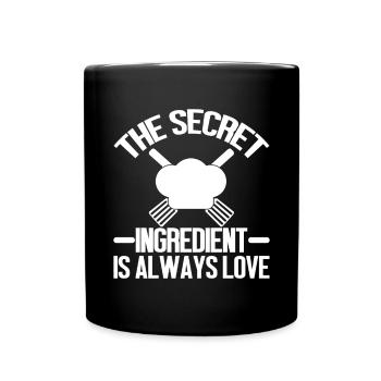 Kitchen Cooking Lover Culinary Chef - Full Colour Mug - black - Front
