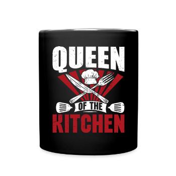 Kitchen Cooking Lover Culinary Chef - Full Colour Mug - black - Front