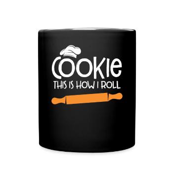 Baker Bakeries Baked Goods Baking Gift - Full Colour Mug - black - Front