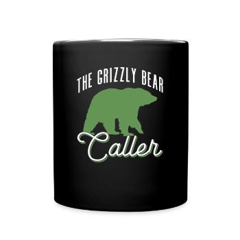 Grizzly Ours brun Ours brun - Mug uni - noir - Devant