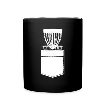 Joueur de Disc Golf Disc Golfer Disc Golf - Disc golf - Mug uni - noir - Devant