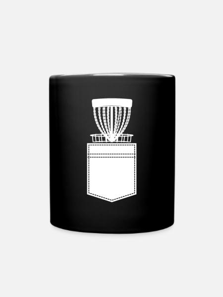 Joueur de Disc Golf Disc Golfer Disc Golf - Disc golf - Mug uni - noir