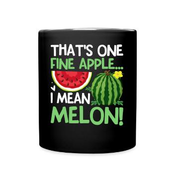 Melon Poison - Mug uni - noir - Devant