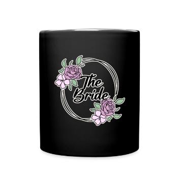 Bridal Motif - Full Colour Mug - black - Front