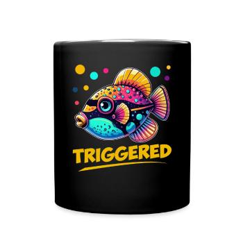 Humuhumunukunukuapua'a Hawaiian Reef Pusher - Full Colour Mug - black - Front