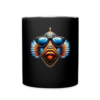 Humuhumunukunukuapua'a Hawaiian Reef Pusher - Full Colour Mug - black - Front