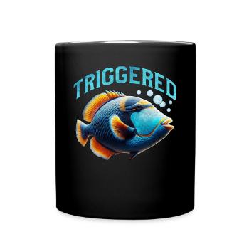 Humuhumunukunukuapua'a Hawaiian Reef Pusher - Full Colour Mug - black - Front