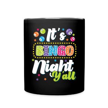 Bingo Player C’est la soirée bingo - Mug uni - noir - Devant
