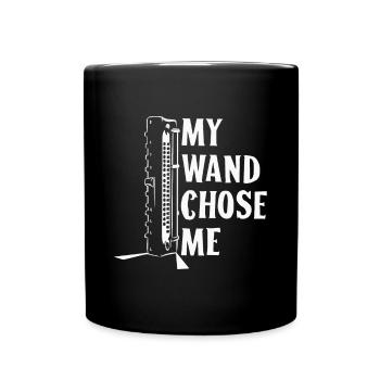 Harmonica Playing Gift - Full Colour Mug - black - Front