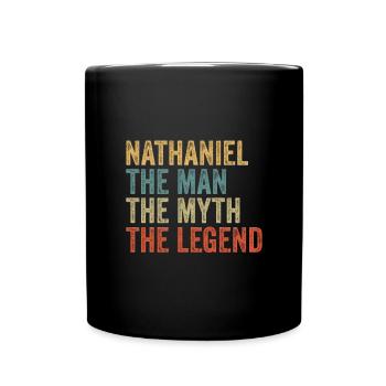 Nathanaël l’homme, le mythe - Mug uni - noir - Devant